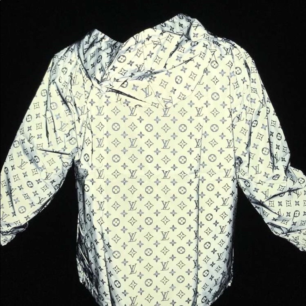 “Unisex” Translucent Louis Vuitton windbreaker